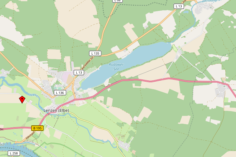 Karte Rudower See