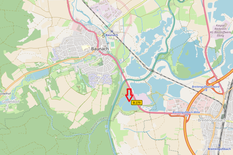 Karte Stadtsee
