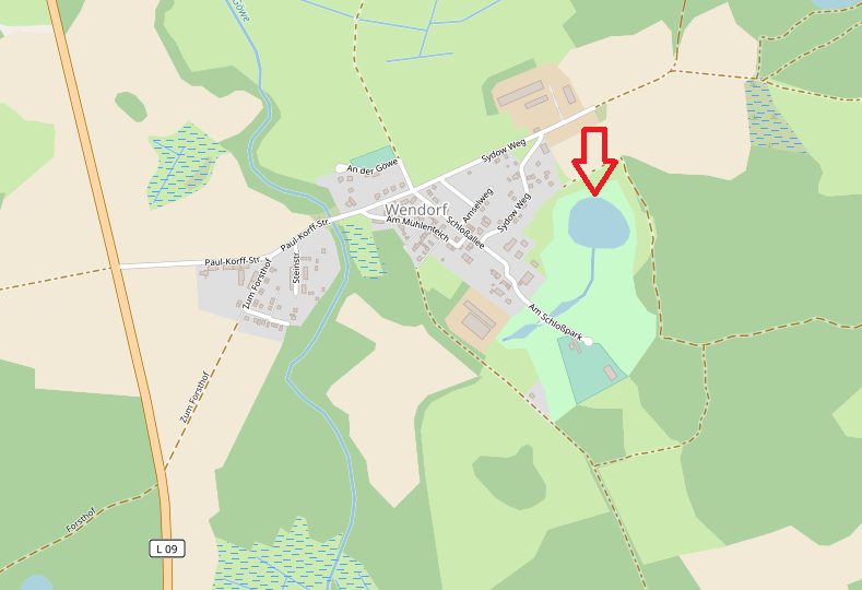 Karte Rothsee (Parksee)
