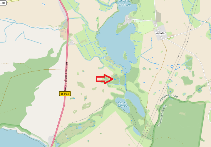 Karte Alte Torfkuhle