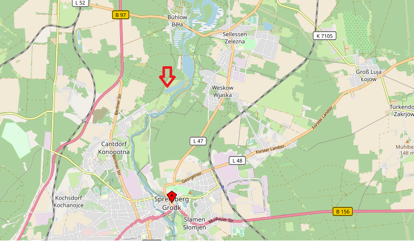 Karte Cantdorfer Wiesen